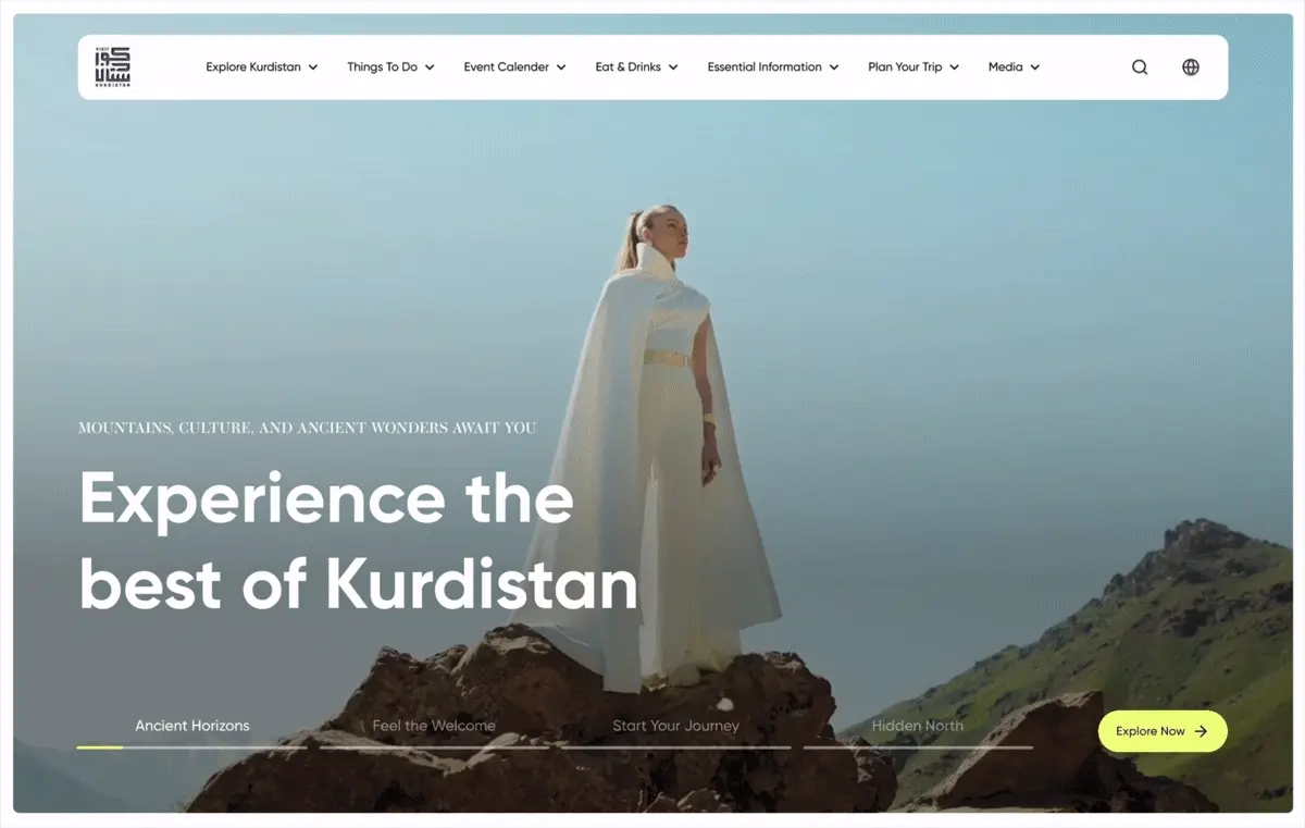 Visit Kurdistan Website